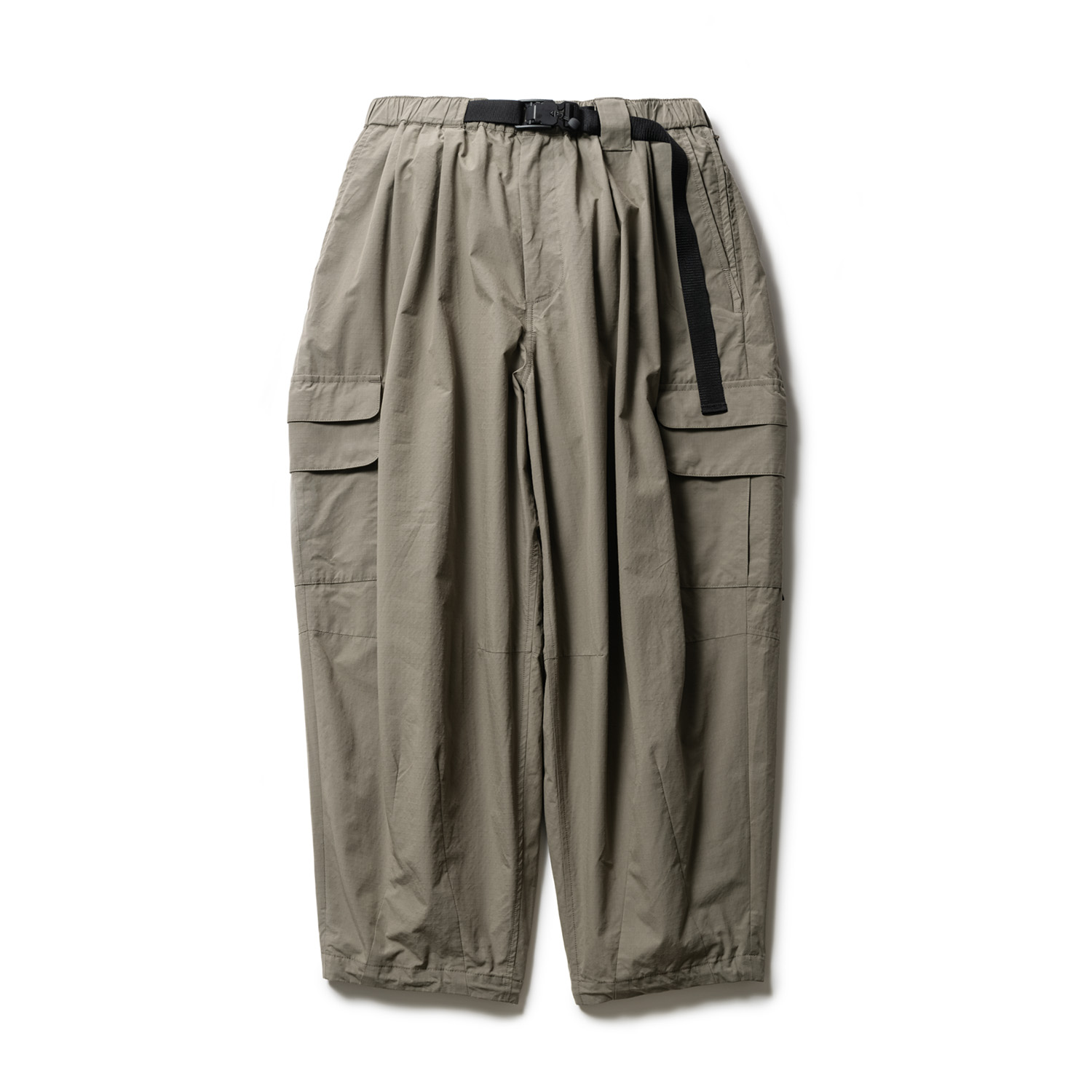 画像: TIGHTBOOTH/EMPIRE BALLOON CARGO PANTS（カーキ）［バルーンカーゴパンツ-22春夏］