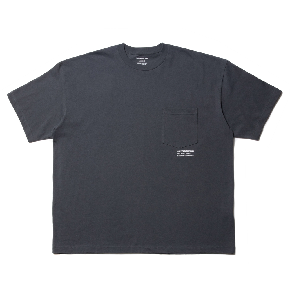 COOTIE PRODUCTIONS/Open End Yarn Error Fit S/S Tee（グレー 