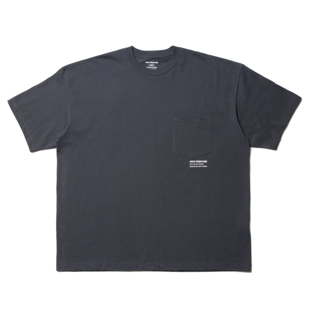 画像: COOTIE PRODUCTIONS/Open End Yarn Error Fit S/S Tee（グレー）［エラーフィットT-22春夏］