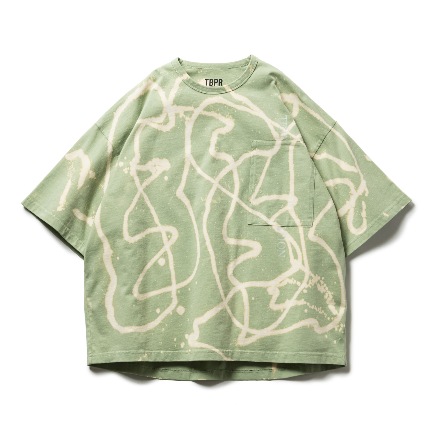 TIGHTBOOTH/BLEACH T-SHIRT（ライム）［ブリーチT-22春夏］ - JONAS