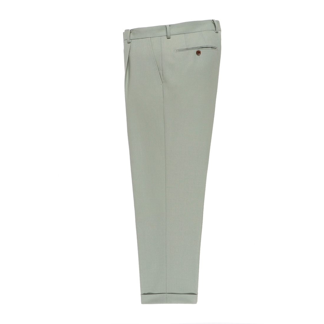 WACKO MARIA/PLEATED TROUSERS（TYPE-2）（ライトグリーン ...