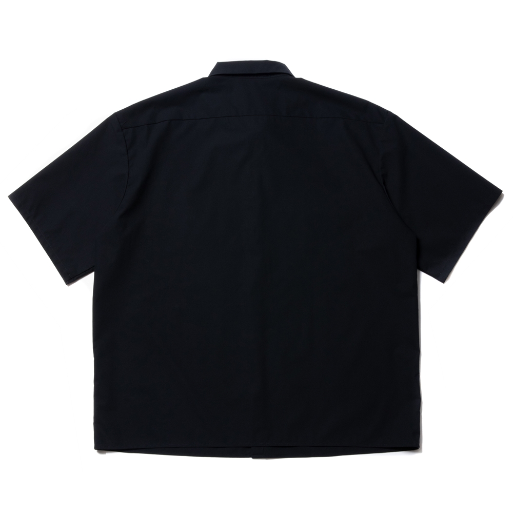 画像: COOTIE PRODUCTIONS/T/C Panama Work S/S Shirt（ブラック）［T/Cパナマワークシャツ-22春夏］