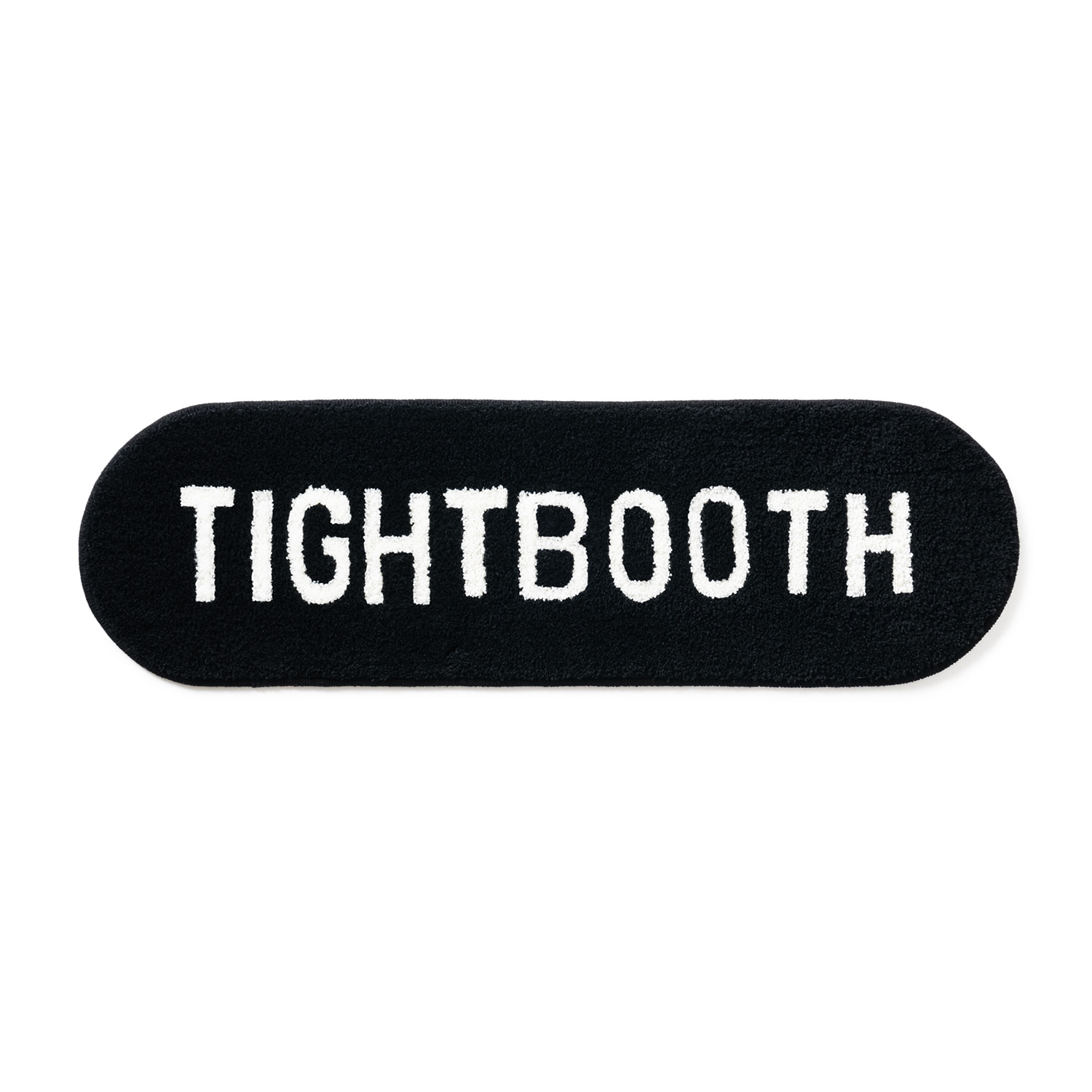 画像: TIGHTBOOTH/BOARD RUG MAT（ブラック）［ラグマット-22春夏］