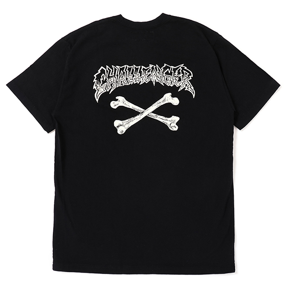 画像: CHALLENGER/CROSS BONE TEE（BLACK）［プリントT-22秋冬］