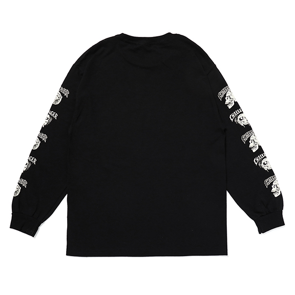 画像: CHALLENGER/ZOMBIE L/S TEE（BLACK）［プリント長袖T-22秋冬］