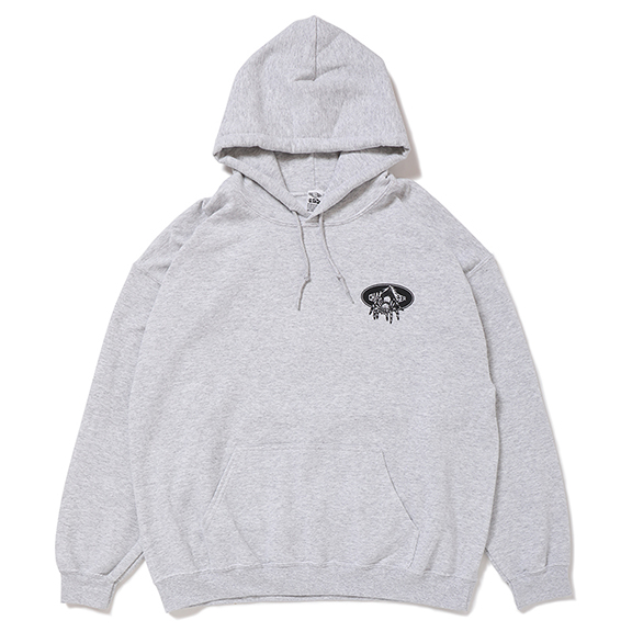 画像: CHALLENGER/LOGO SPIDER HOODIE（ASH GRAY）［プルオーバーパーカー-22秋冬］