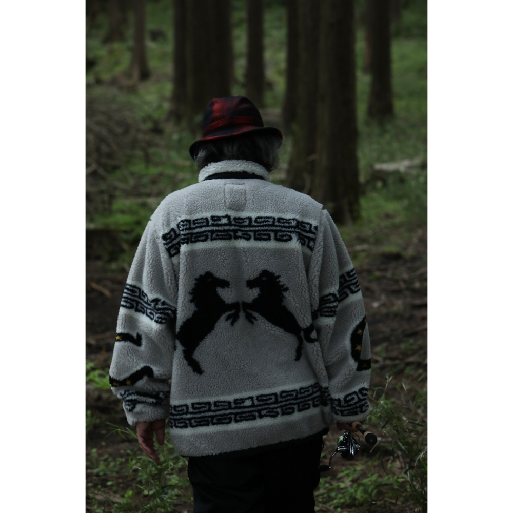 CHALLENGER/CLASSIC BOA JACKET（BEIGE）［クラシックボアJKT-22秋冬  