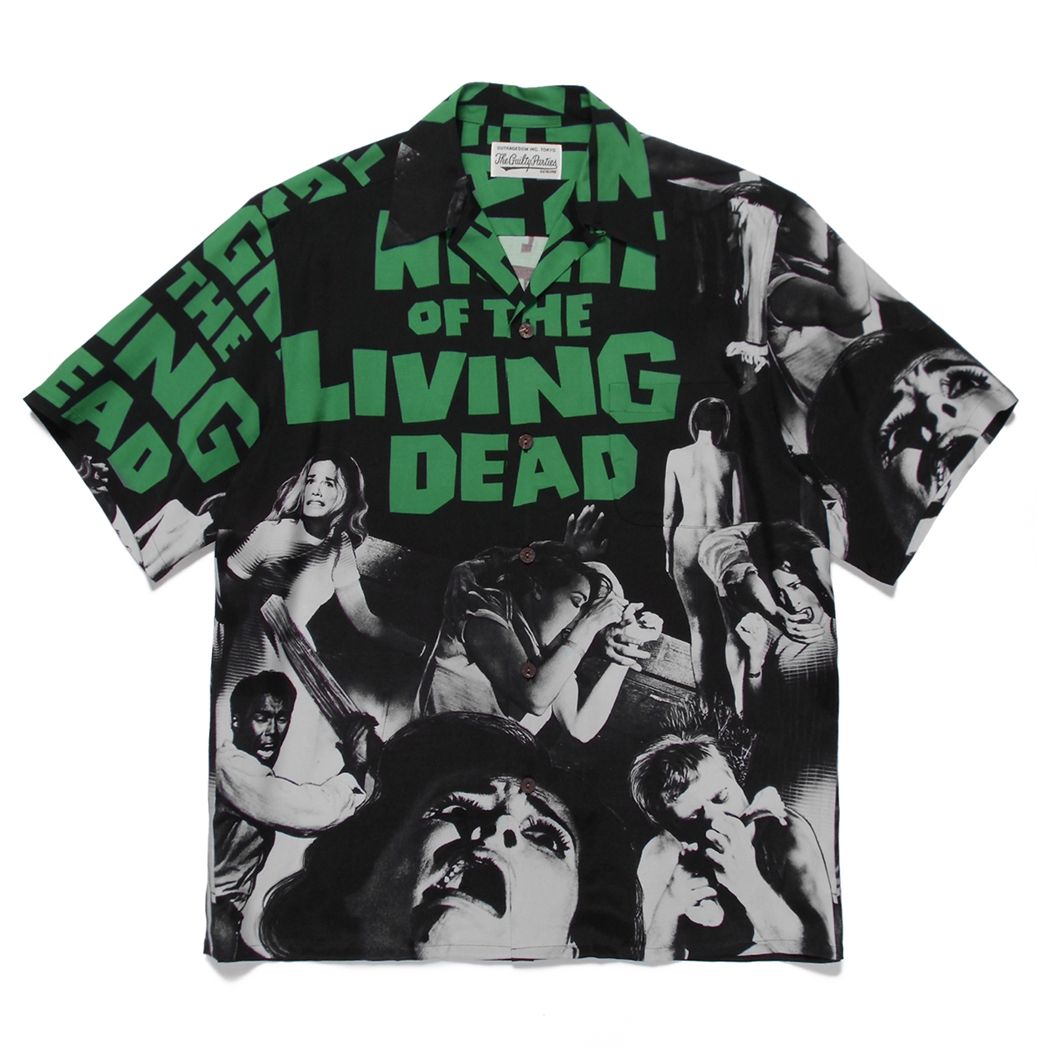 WACKO MARIA/NIGHT OF THE LIVING DEAD / HAWAIIAN SHIRT S/S 
