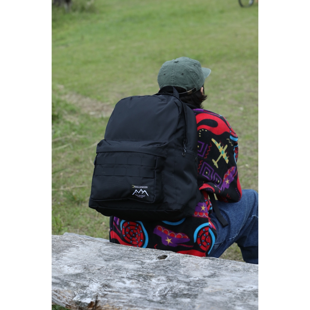 画像: CHALLENGER/NYLON FIELD BACKPACK（BLACK）［ナイロンフィールドバックパック-22秋冬］