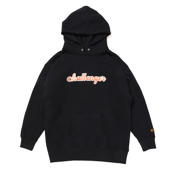 画像: CHALLENGER/90'S LOGO HOODIE（BLACK）［プルオーバーパーカー-22秋冬］