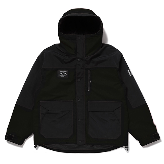 画像: CHALLENGER/NYLON FIELD JACKET（BLACK）［ナイロンフィールドJKT-22秋冬］