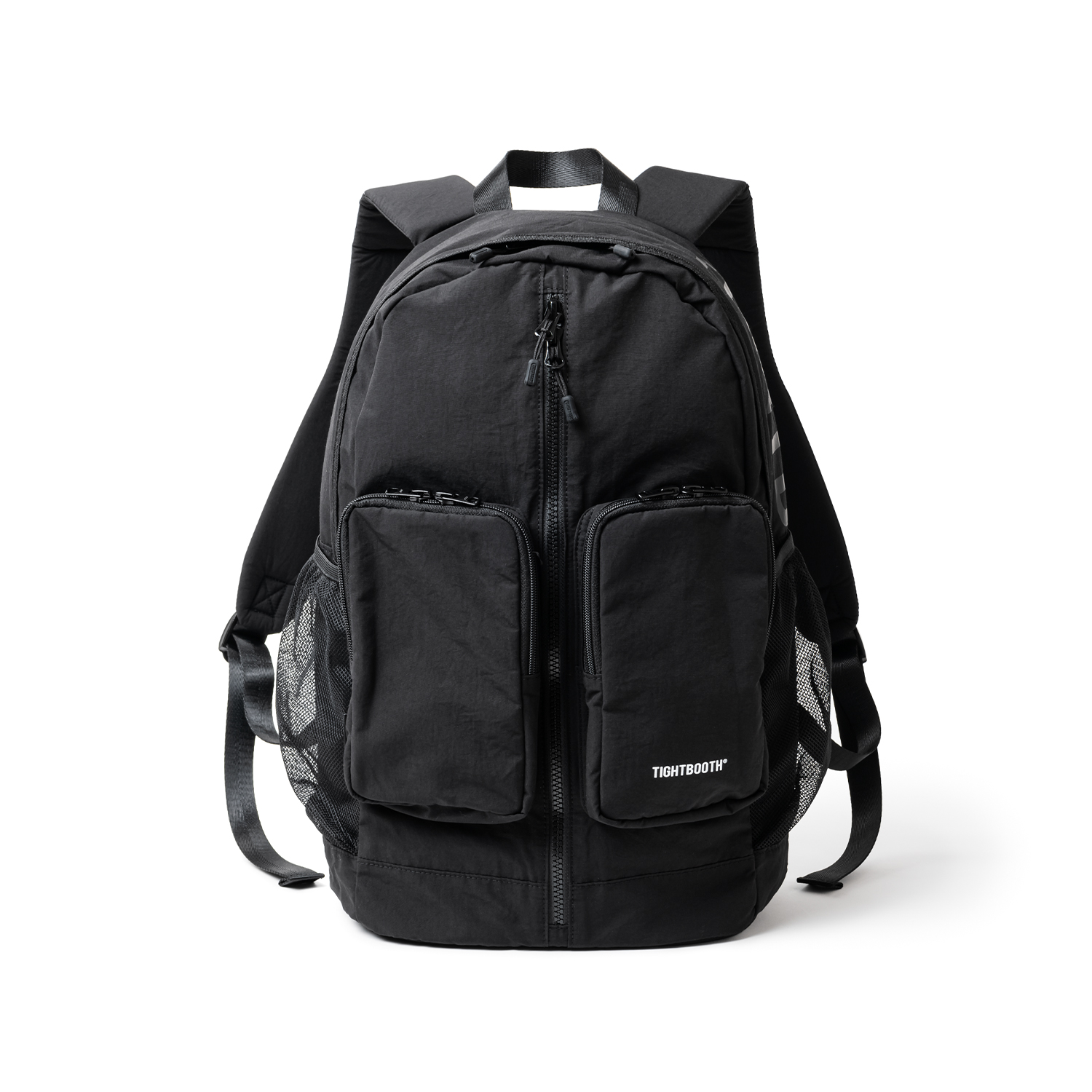 画像: TIGHTBOOTH/DOUBLE POCKET BACKPACK（ブラック）［バックパック-22春夏］