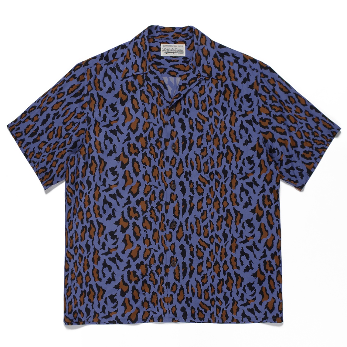 WACKO MARIA LEOPARD S/S HAWAIIAN SHIRT