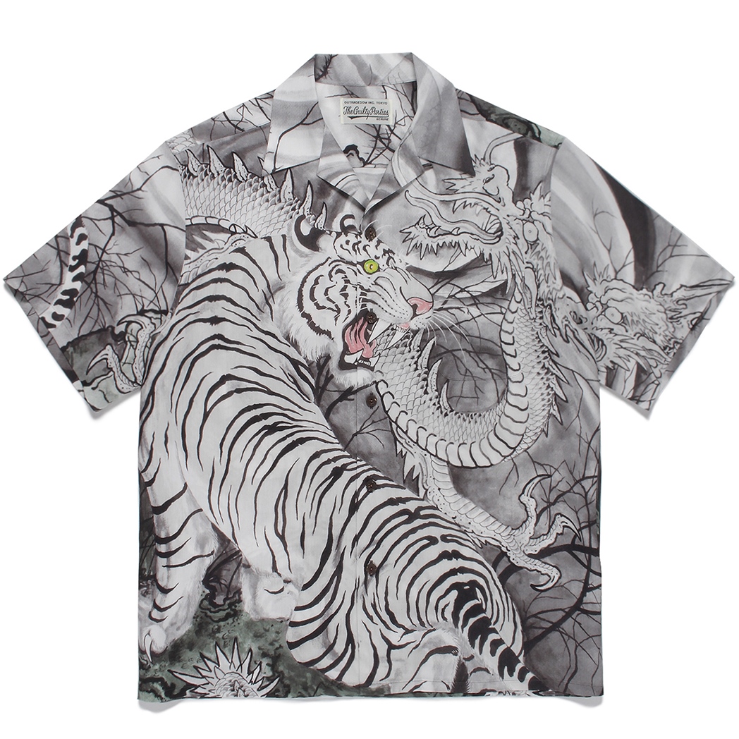 画像: WACKO MARIA/TIM LEHI / HAWAIIAN SHIRT S/S（モノ）［ハワイアンシャツ-22春夏］