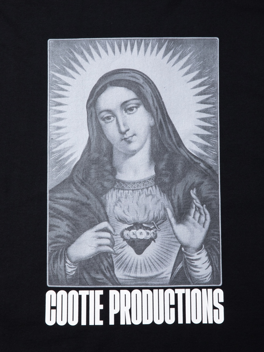 画像: COOTIE PRODUCTIONS/Print Oversized S/S Tee（MARY）（Black）［オーバーサイズT-22秋冬］