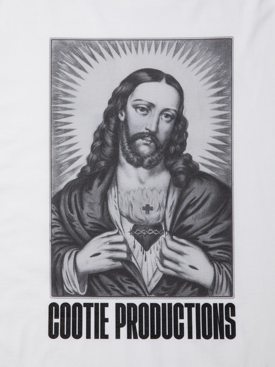 画像: COOTIE PRODUCTIONS/Print Oversized S/S Tee（JESUS）（Off White）［オーバーサイズT-22秋冬］
