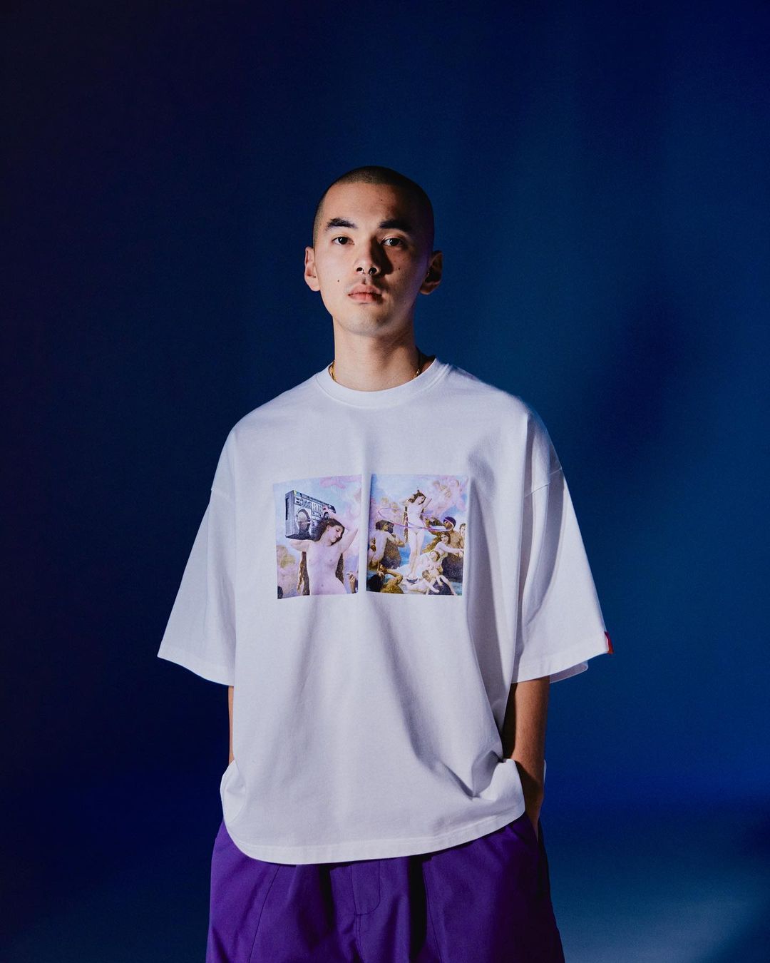 TIGHTBOOTH/DO THE RIGHT THING T-SHIRT（White）［プリントT-22夏 