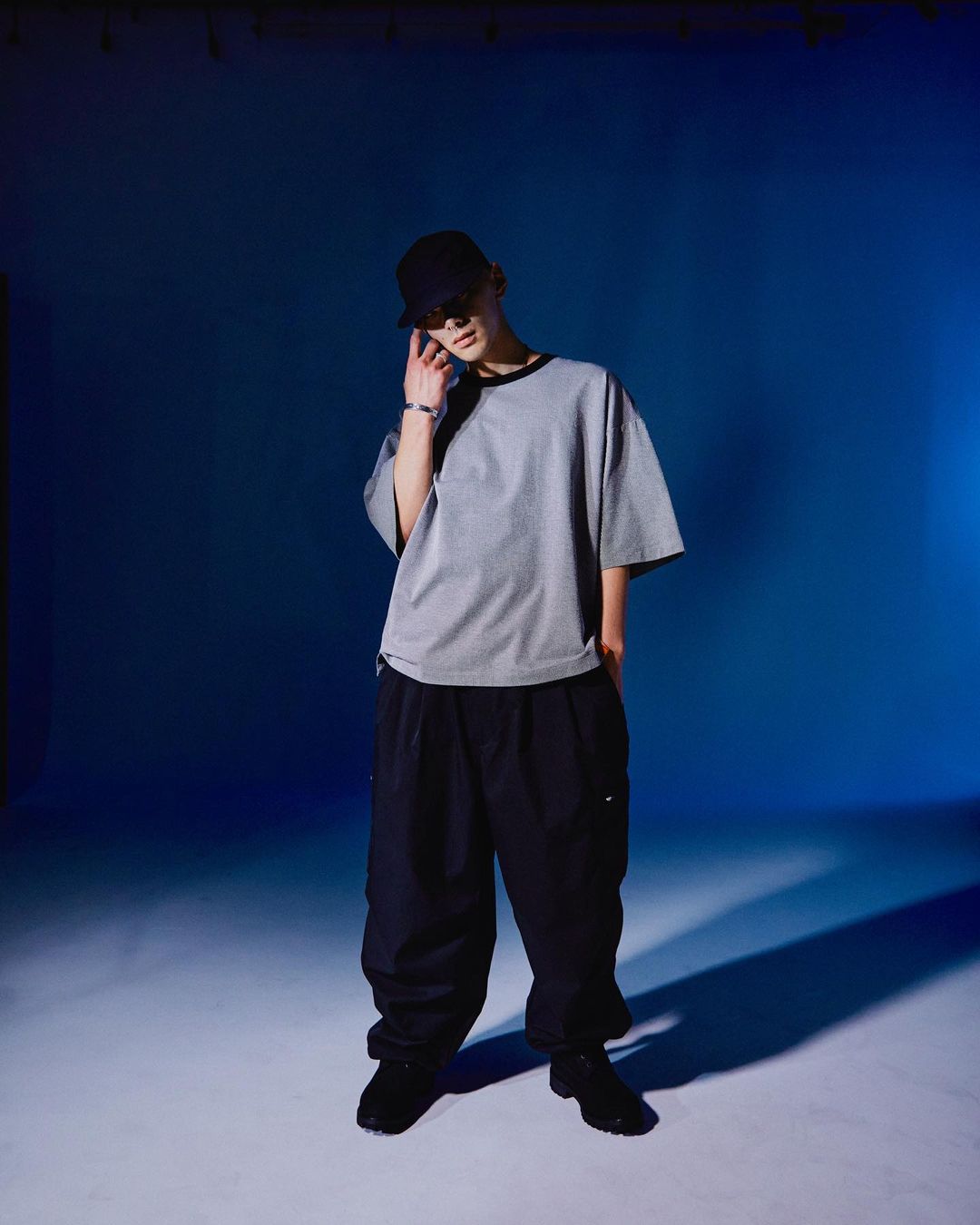 画像: TIGHTBOOTH/TECH TWILL CARGO PANTS（Black）［テックツイルカーゴパンツ-22夏］