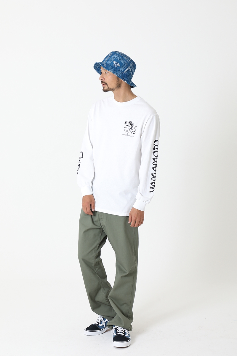 画像: CHALLENGER/BANDANA BUCKET HAT（ネイビー）［バンダナバケットハット-22春夏］