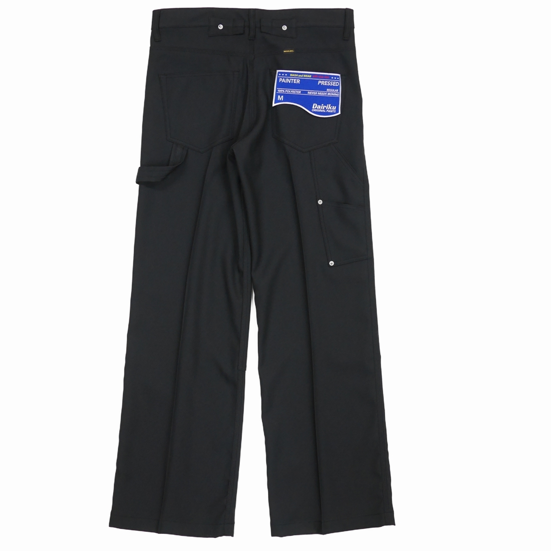 画像: DAIRIKU/"Painter" Pressed Pants（Black）［"ペインター"スタプレパンツ-23秋冬］