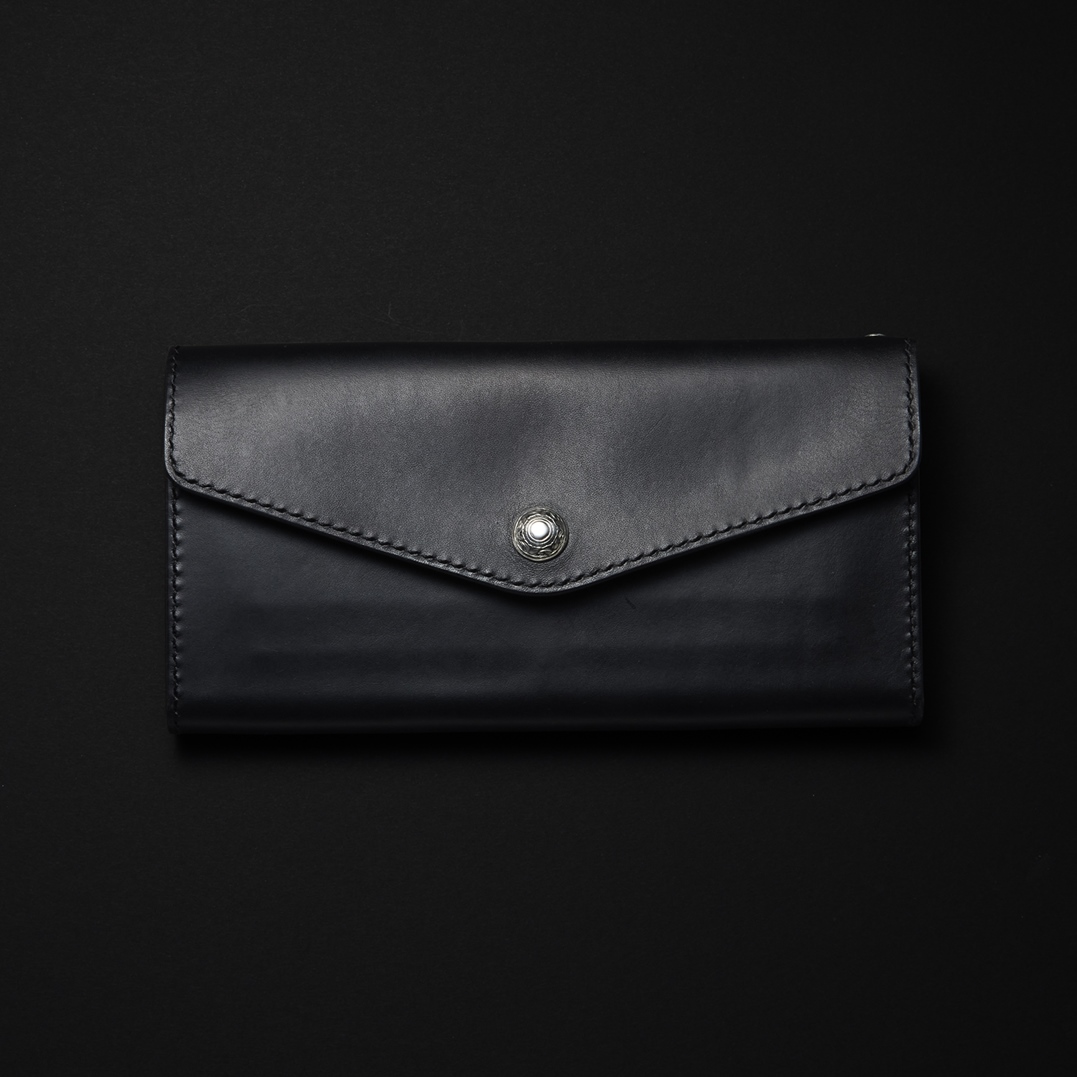 画像: ANTIDOTE BUYERS CLUB/Trucker Long Wallet（Black-Smooth Leather）［トラッカーロングウォレット］