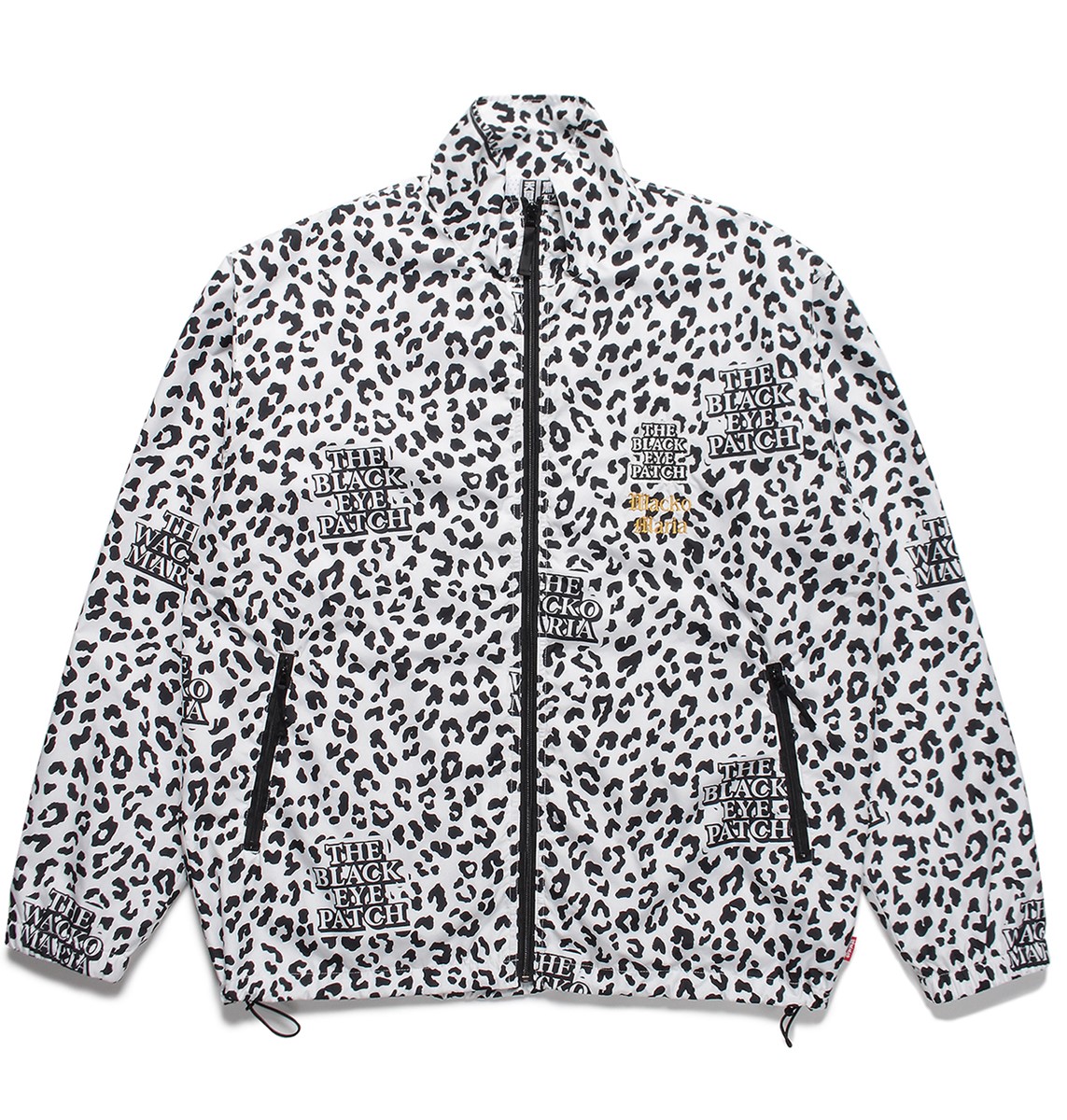 画像: WACKO MARIA/BlackEyePatch / LEOPARD TRACK JACKET（TYPE-1）（WHITE）［レオパードトラックJKT-22秋冬］