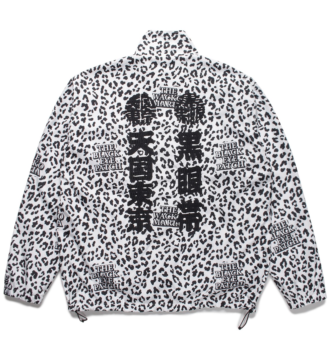 画像: WACKO MARIA/BlackEyePatch / LEOPARD TRACK JACKET（TYPE-2）（WHITE）［レオパードトラックJKT-22秋冬］