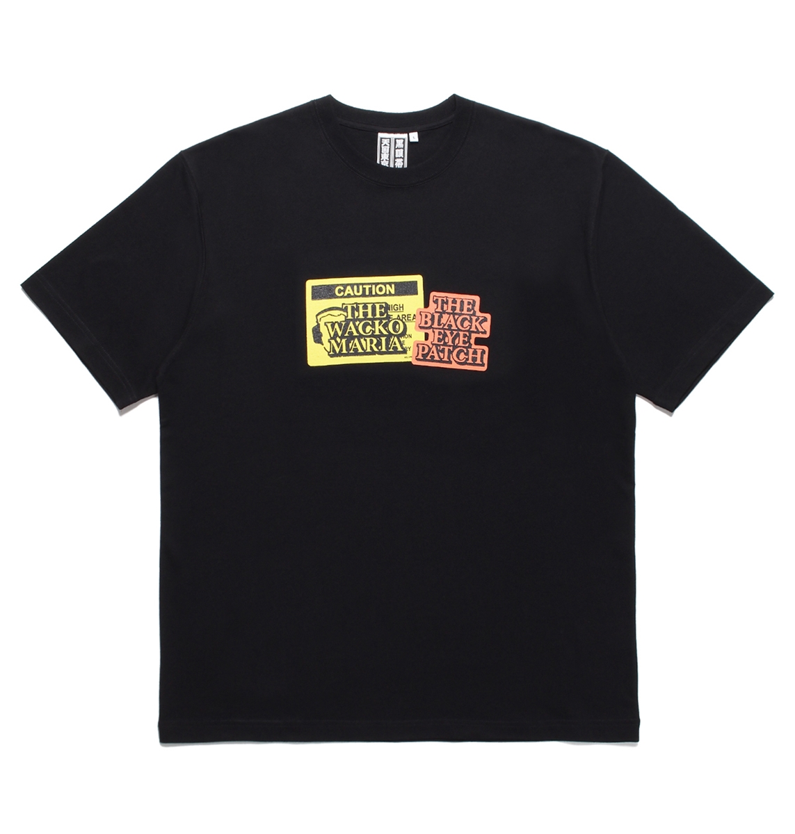 WACKO MARIA/BlackEyePatch / CREW NECK T-SHIRT（TYPE-2）（BLACK