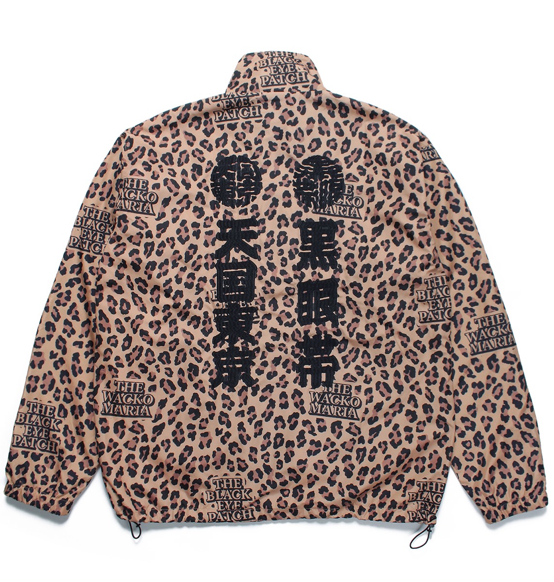 画像: WACKO MARIA/BlackEyePatch / LEOPARD TRACK JACKET（TYPE-2）（BROWN）［レオパードトラックJKT-22秋冬］