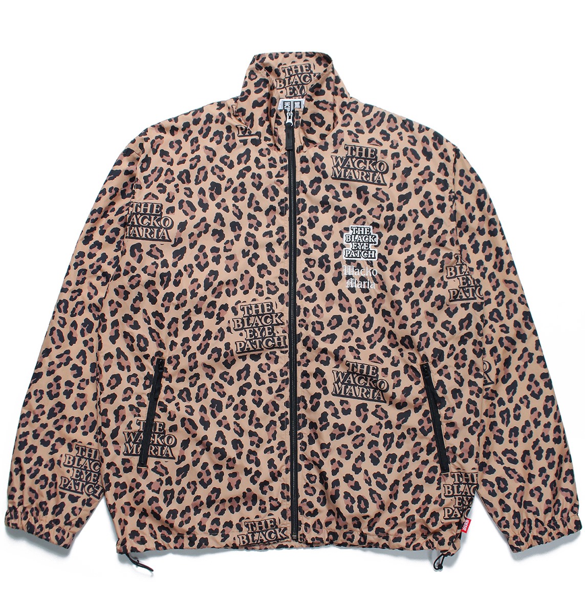 WACKO MARIA/BlackEyePatch / LEOPARD TRACK JACKET（TYPE-2）（BROWN