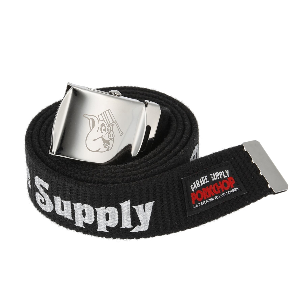 画像: PORKCHOP/GACHA BELT（BLACK）［ガチャベルト-22秋冬］