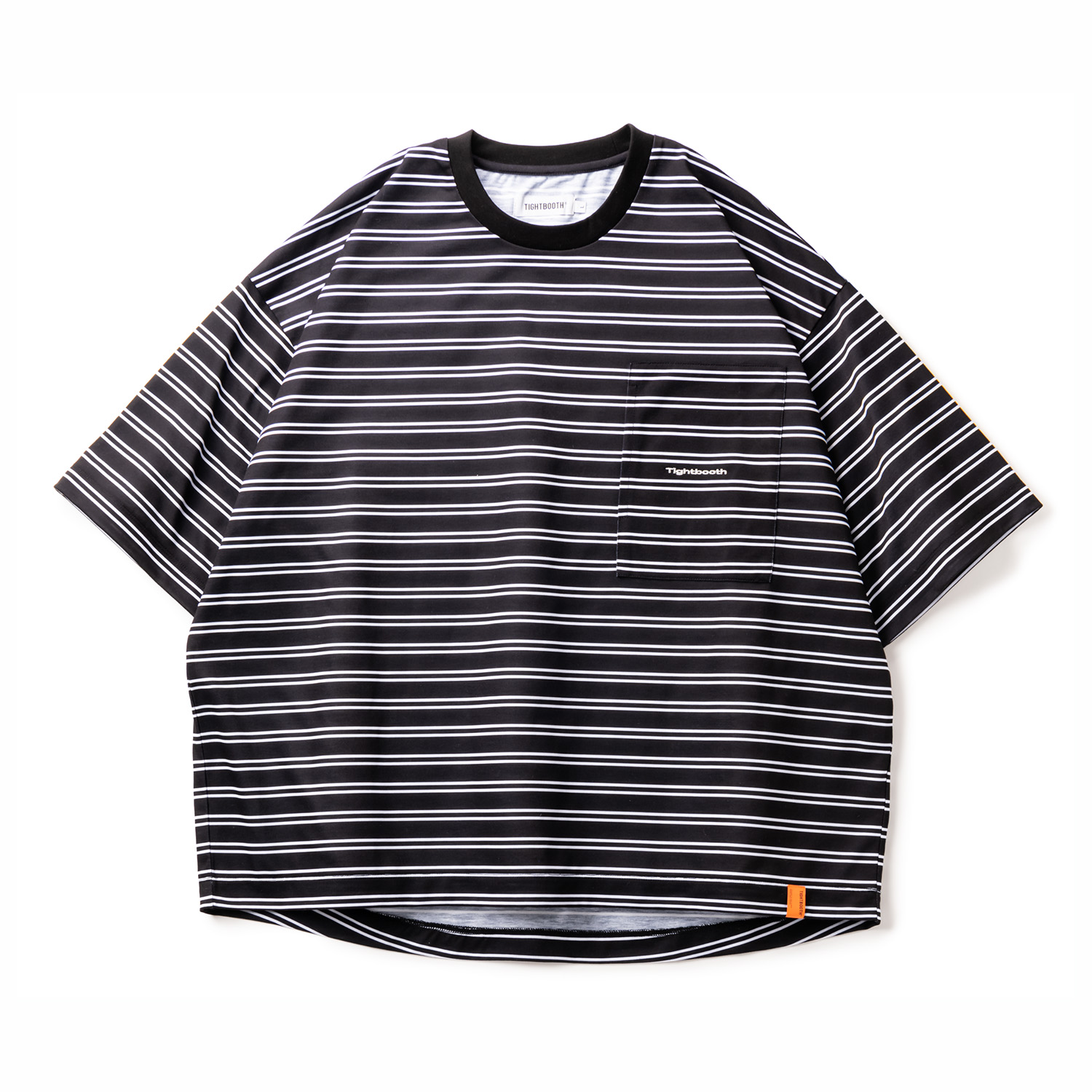 TIGHTBOOTH/BORDER T-SHIRT（Black）［ボーダーT-22夏］ - JONAS