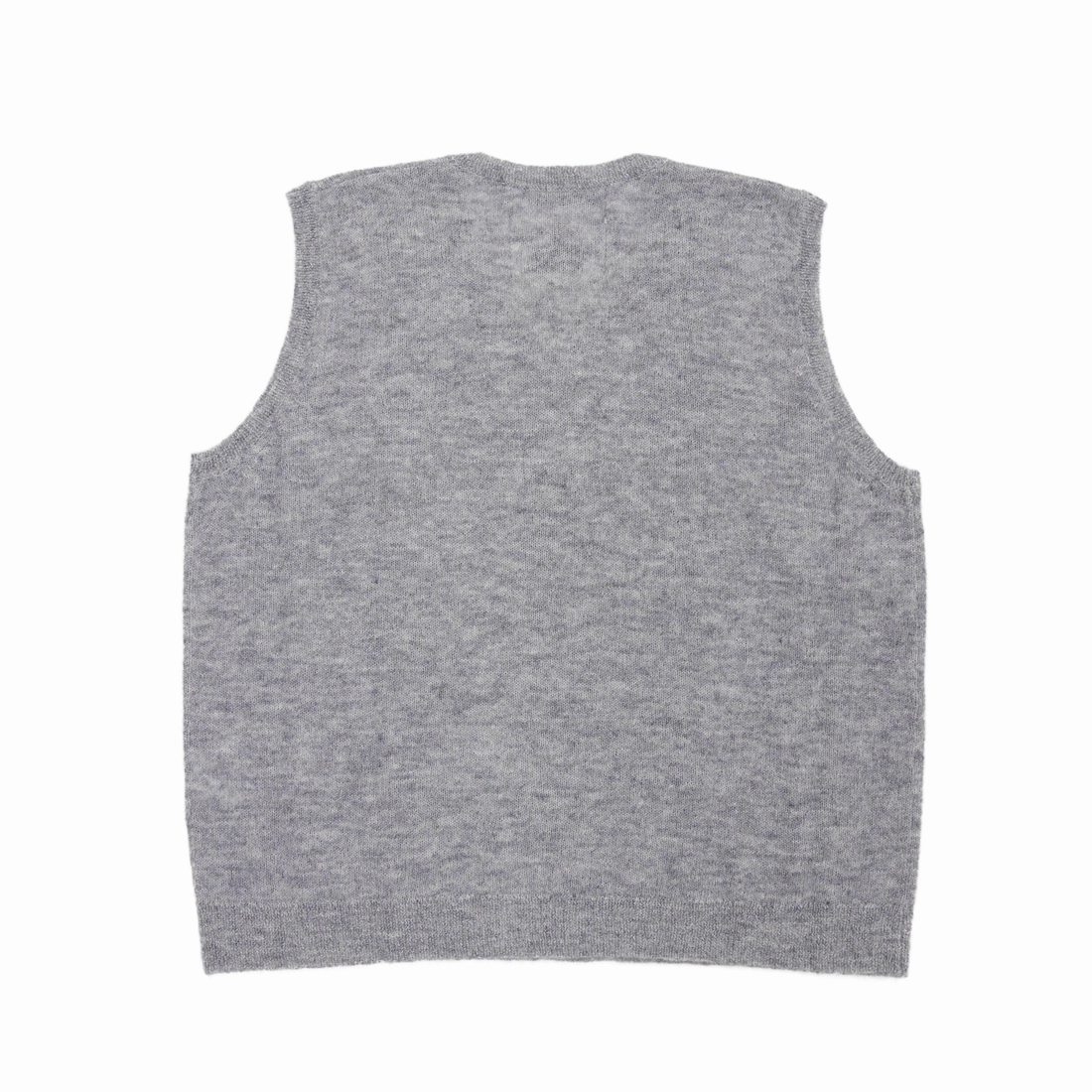 画像: DAIRIKU/"D"Mohair Knit Vest（Fether Grey） 【50%OFF】［モヘアニットベスト-22秋冬］