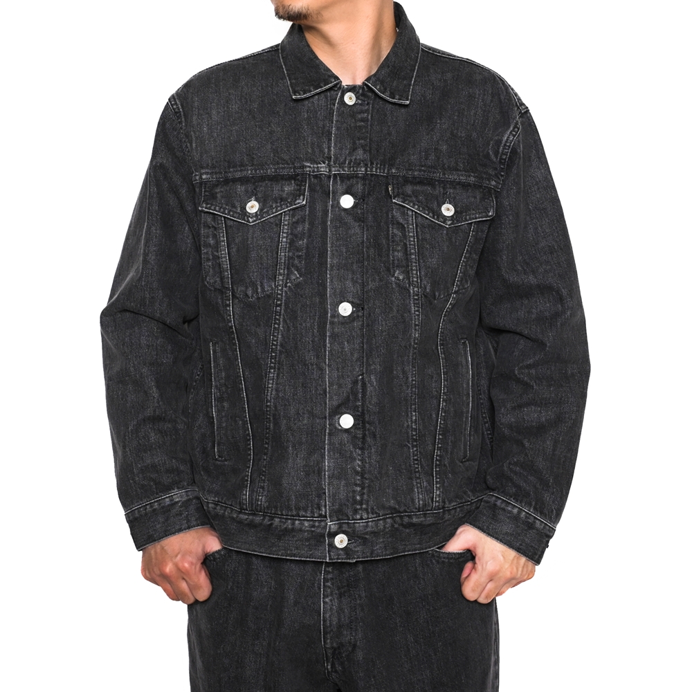 画像: CALEE/Vintage reproduct 3rd type denim jacket -used black-（Used Black）［3rdタイプデニムJKT-22秋冬］