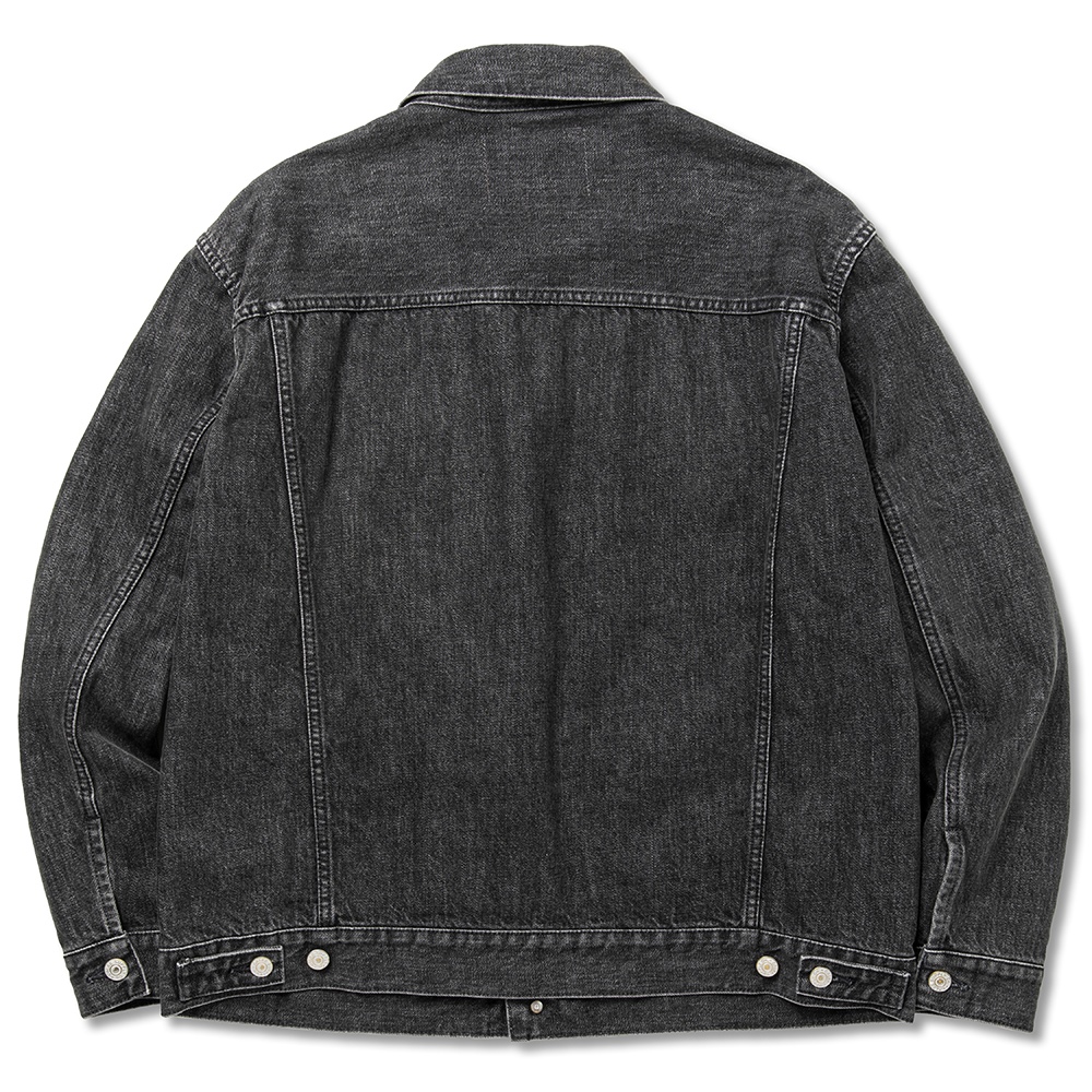 画像: CALEE/Vintage reproduct 3rd type denim jacket -used black-（Used Black）［3rdタイプデニムJKT-22秋冬］