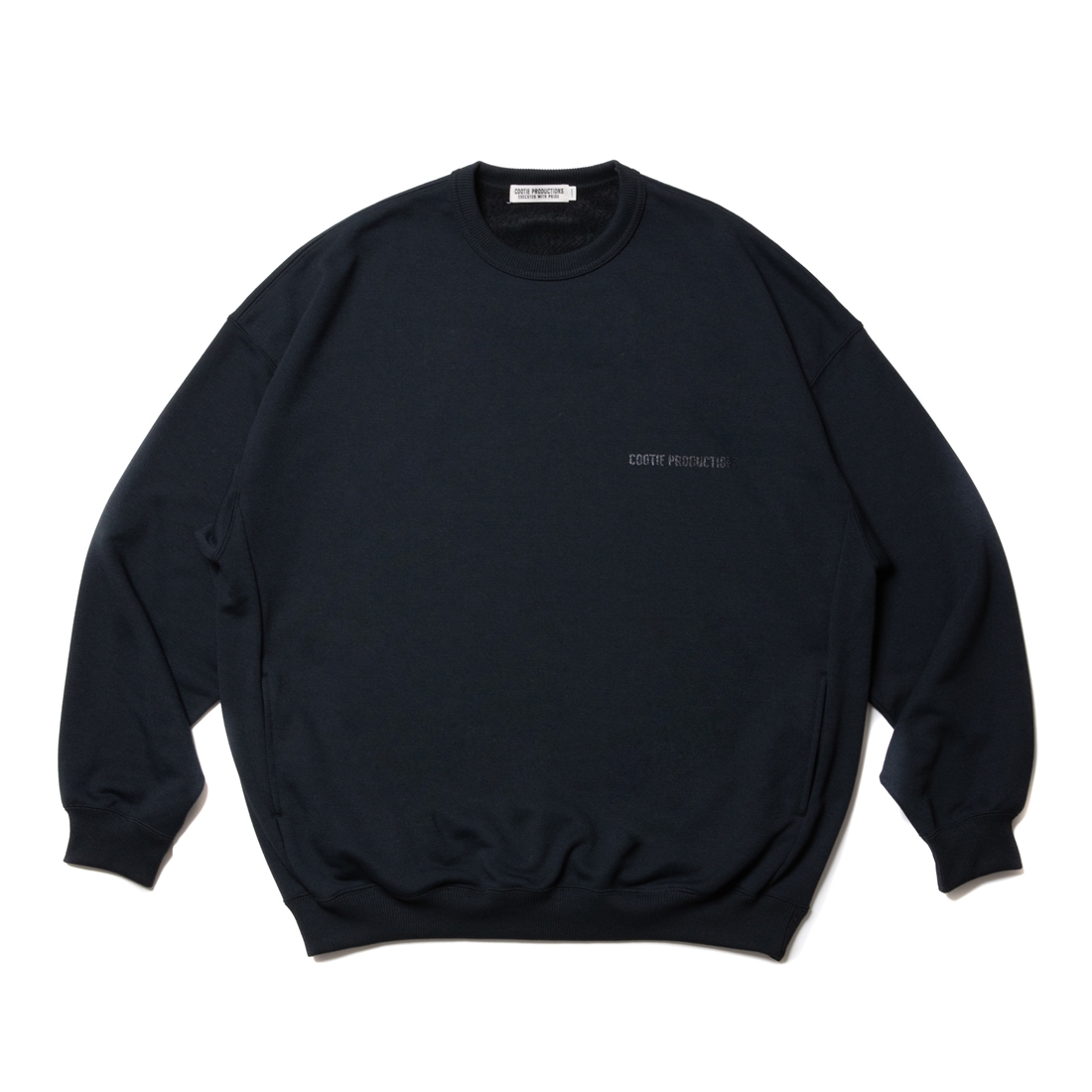 COOTIE PRODUCTIONS/Dry Tech Sweat Crew（Black）［ドライテック ...