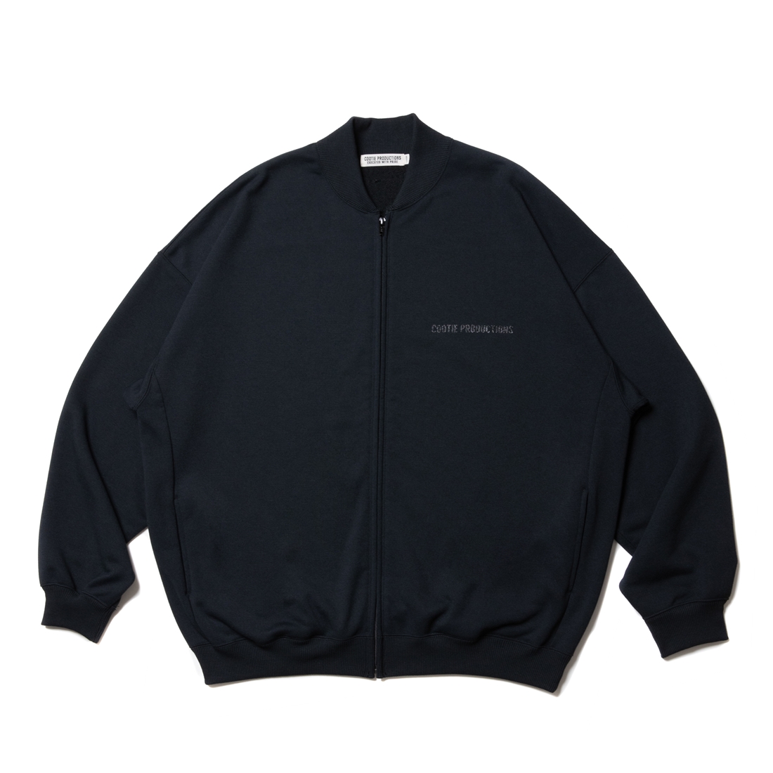 画像: COOTIE PRODUCTIONS/Dry Tech Sweat Track Jacket（Black）［ドライテックスウェットトラックJKT-22秋冬］