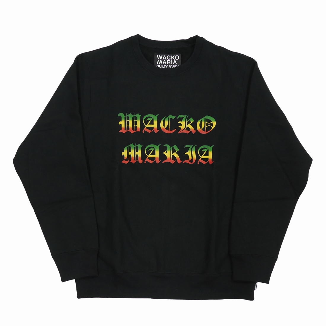 画像: WACKO MARIA/HEAVY WEIGHT CREW NECK SWEAT SHIRT（BLACK）［クルーネックスウェット-22秋冬］