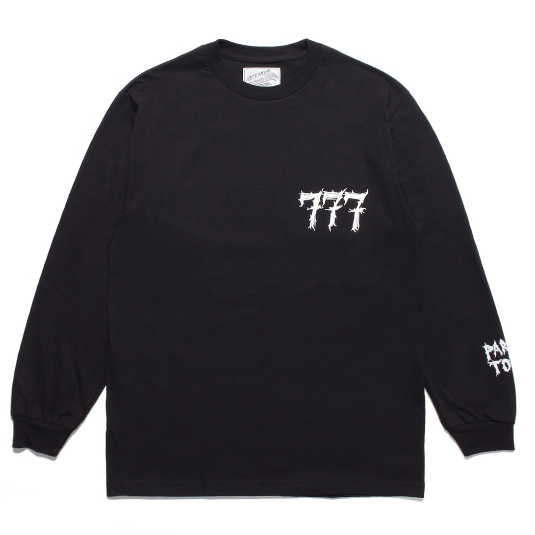 画像: WACKO MARIA/NECKFACE / CREW NECK LONG SLEEVE T-SHIRT（BLACK）［プリント長袖T-22秋冬］