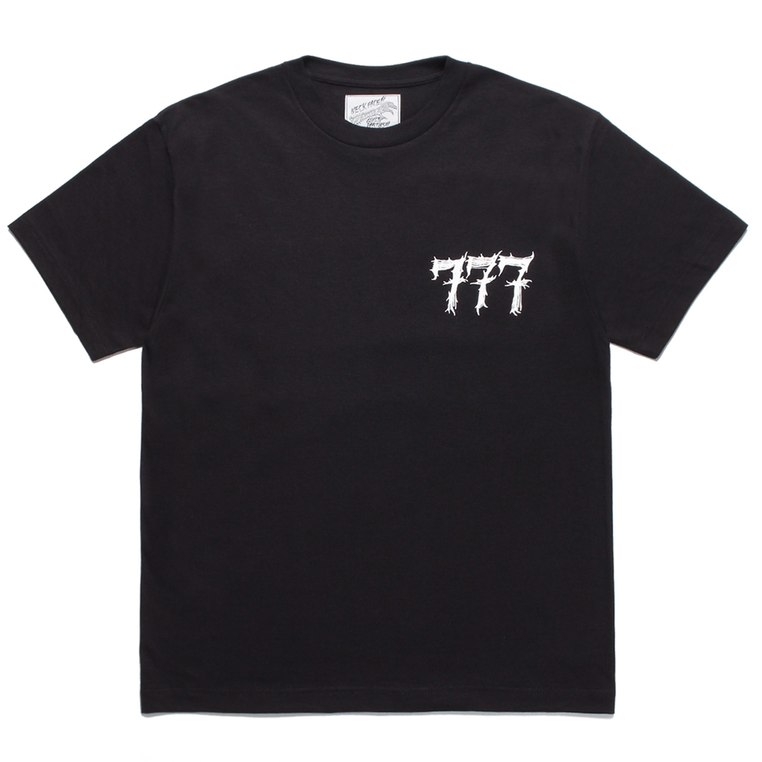 WACKO MARIA/NECKFACE / CREW NECK T-SHIRT（BLACK）［プリントT-22 