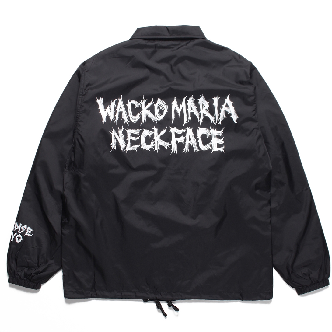 WACKO MARIA/NECKFACE / COACH JACKET（BLACK）［コーチJKT-22秋冬