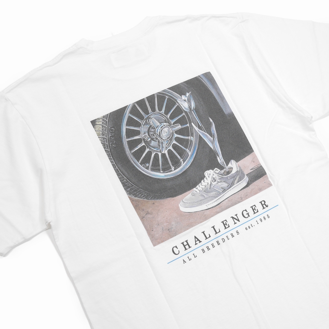 XL CHALLENGER THE LAND TEE ホワイト - Tシャツ/カットソー(半袖/袖なし)