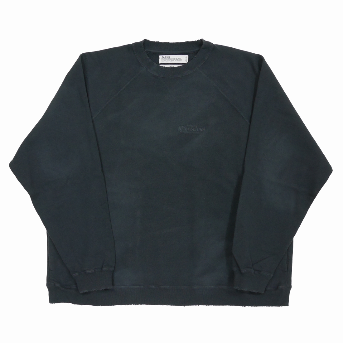 画像: DAIRIKU/"Water-repellent" Pullover Sweter（Vintage Black）［クルーネックスウェット-22秋冬］