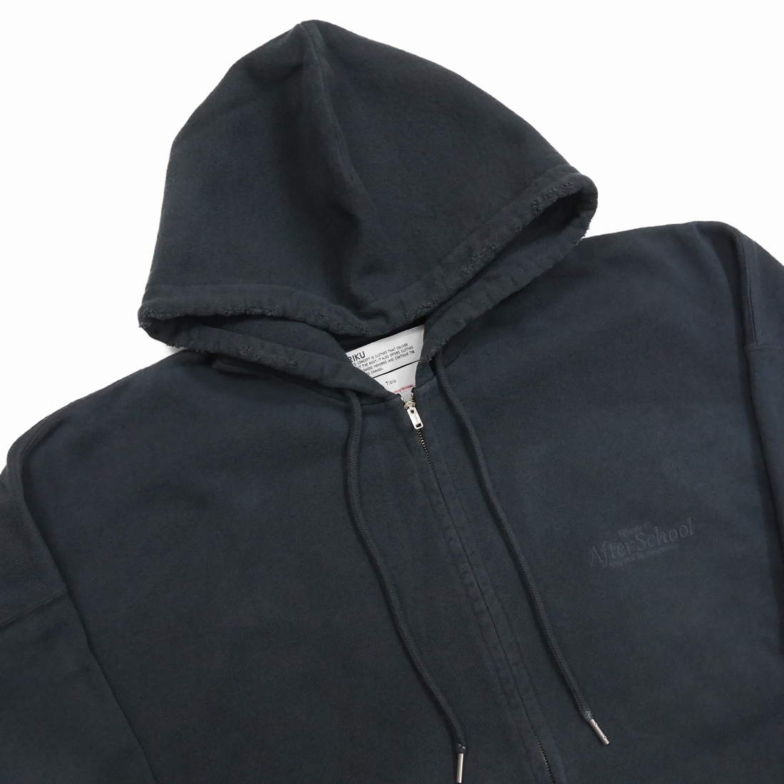 画像: DAIRIKU/"Water-repellent" Zip Up Hoodie（Vintage Black）［ジップアップフーディー-22秋冬］