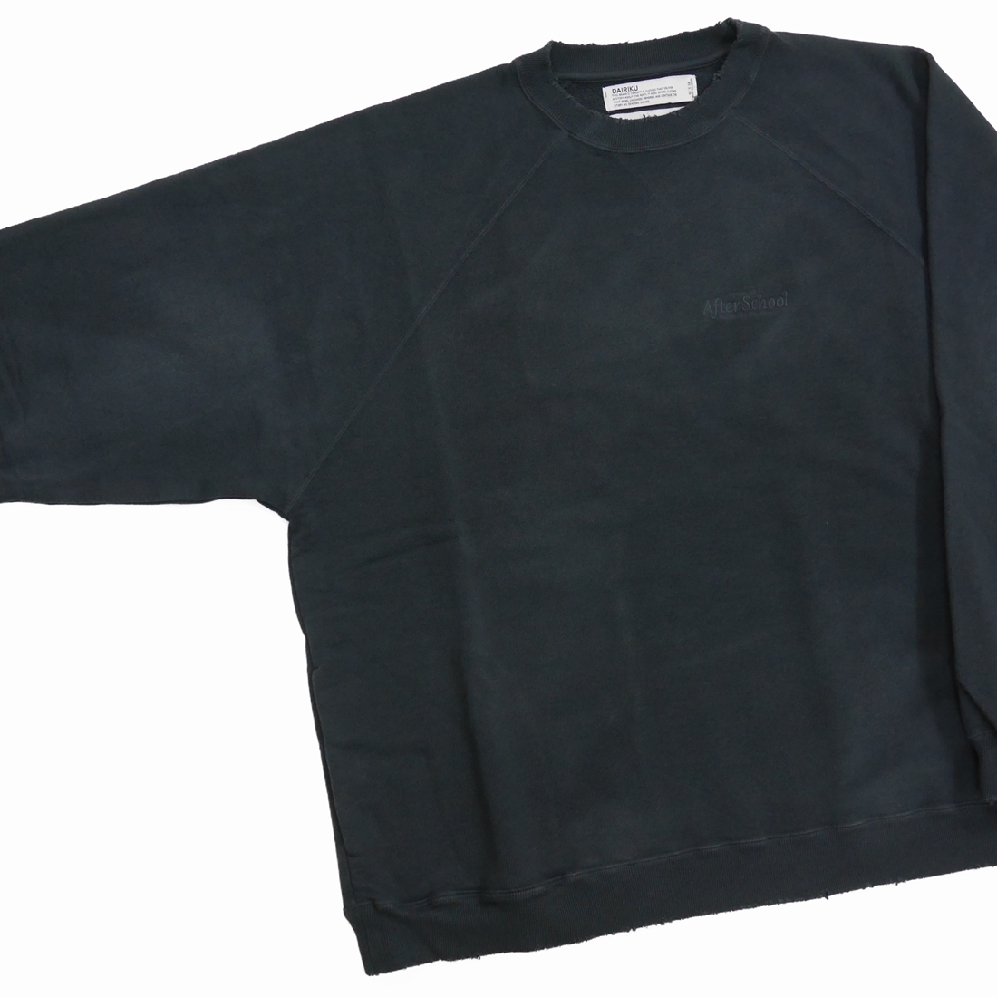 画像: DAIRIKU/"Water-repellent" Pullover Sweter（Vintage Black）［クルーネックスウェット-22秋冬］