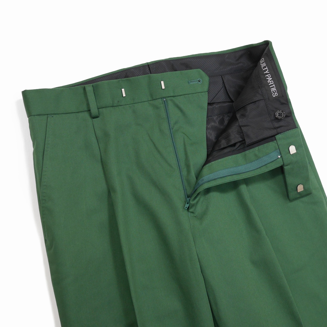 WACKO MARIA/T/C PLEATED TROUSERS（TYPE-2）（GREEN）［T/Cワンタック