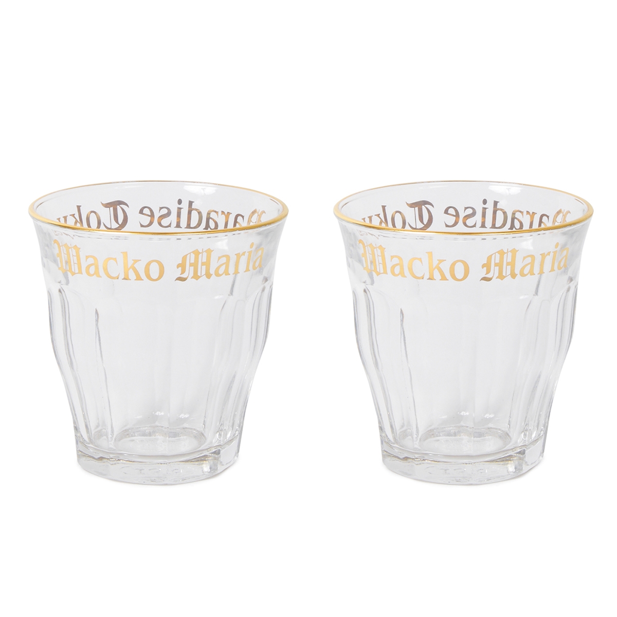 画像: WACKO MARIA/DURALEX / GLASS CUP（CLEAR）［グラス(2個セット)-22秋冬］