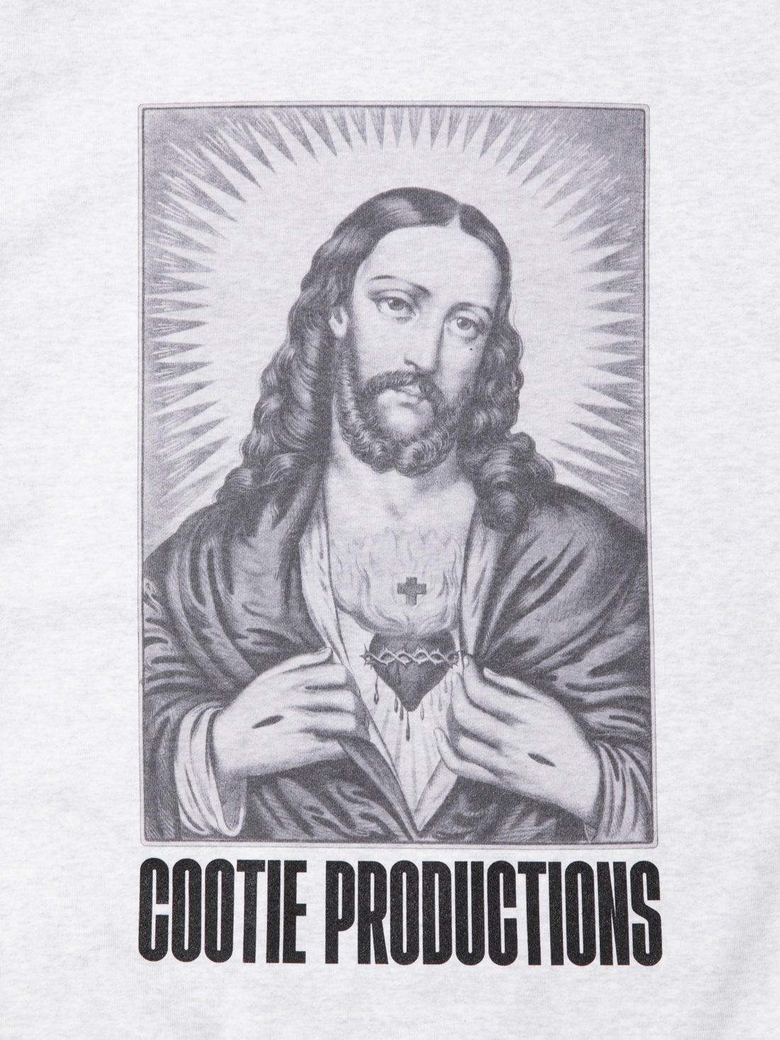 画像: COOTIE PRODUCTIONS/Print Sweat Crew（JESUS）（Oatmeal）［スウェットクルー-22秋冬］