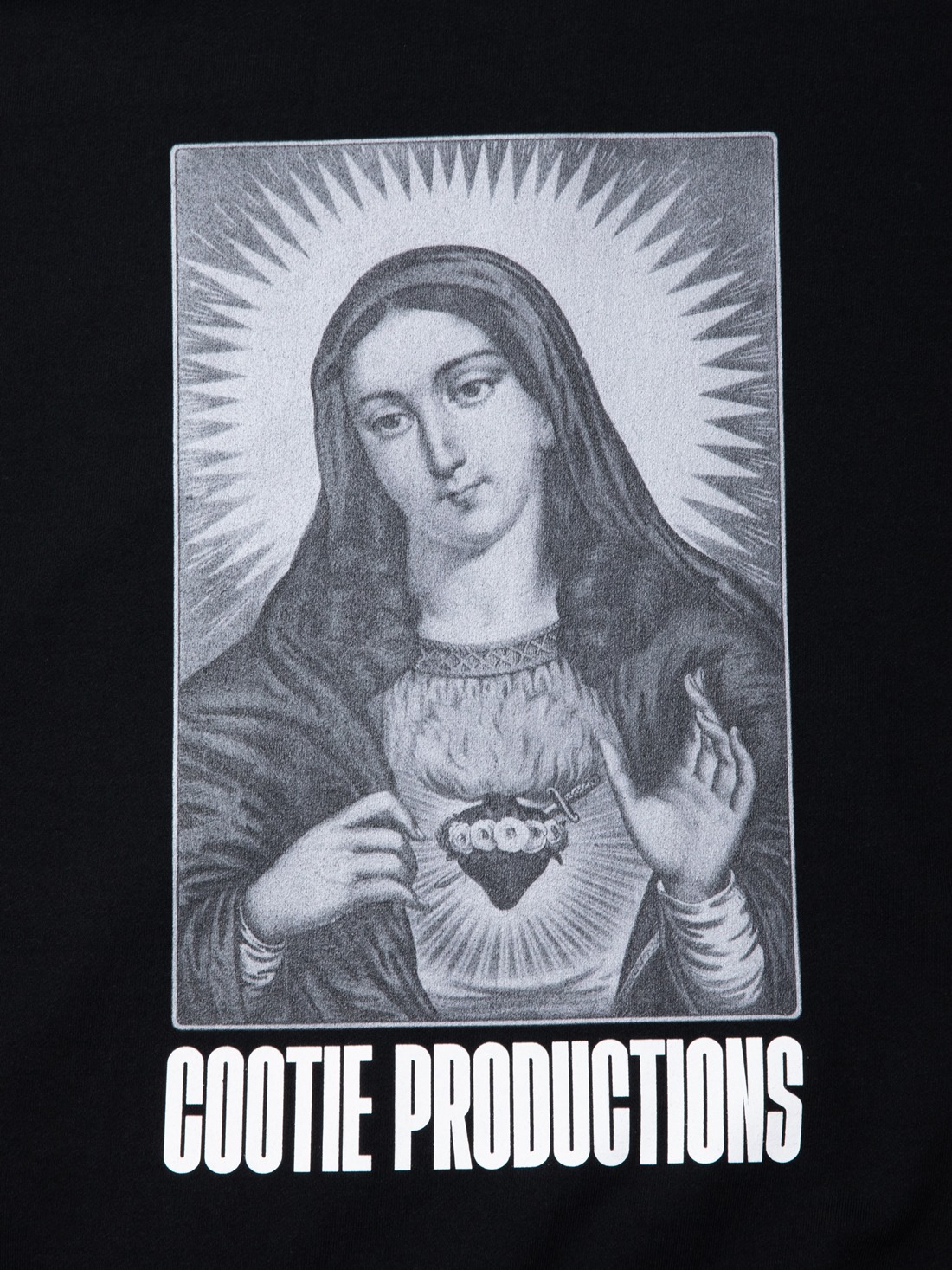 画像: COOTIE PRODUCTIONS/Print Sweat Hoodie（MARY）（Black）［スウェットフーディー-22秋冬］