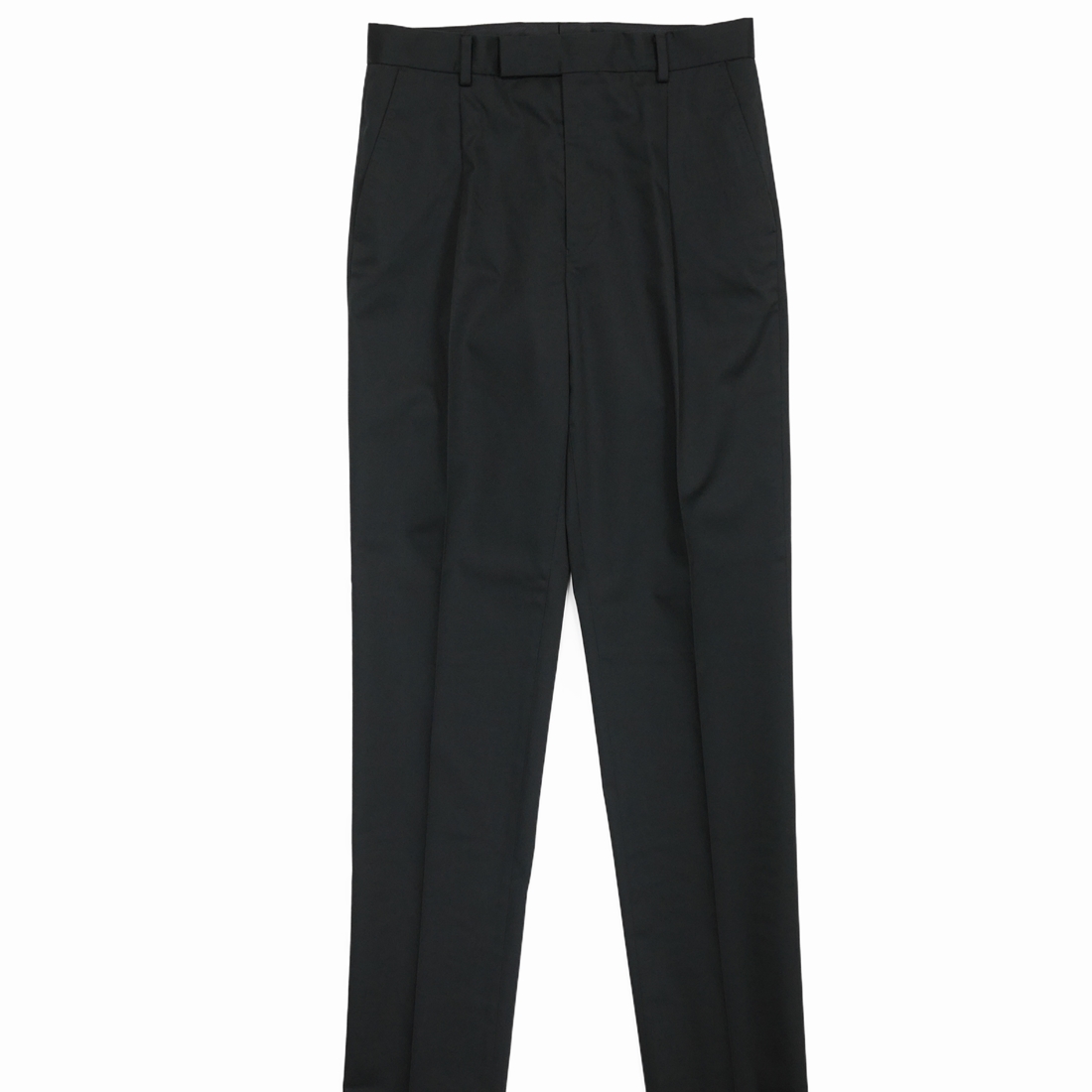 WACKO MARIA/T/C PLEATED TROUSERS（TYPE-2）（BLACK）［T/Cワンタック 